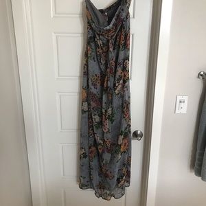 Floral maxi dress